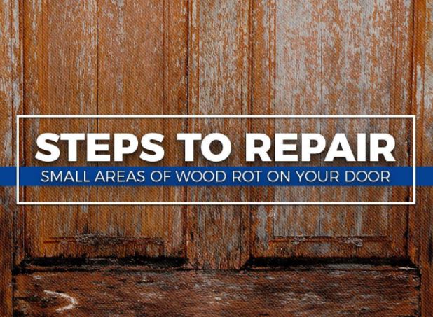 Steps to Repair Small Areas of Wood Rot On Your Door | Handyman ... Steps to Repair Small Areas of Wood Rot On Your Door | Handyman ...